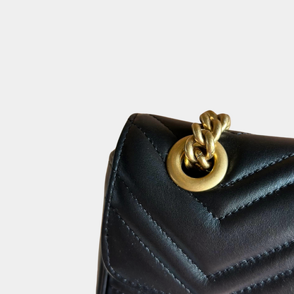 Gucci Black Mini Marmont Shoulder Bag